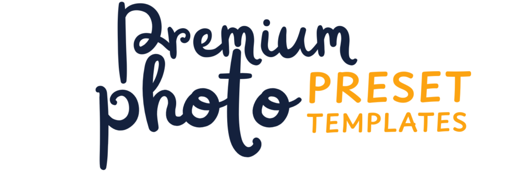 Premium Photo Preset Templates